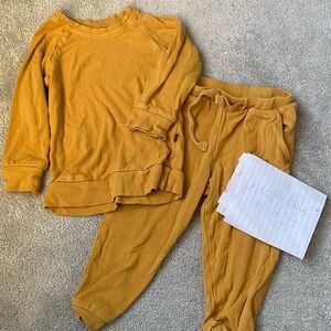2T KyteBABY Marigold Jogger Set